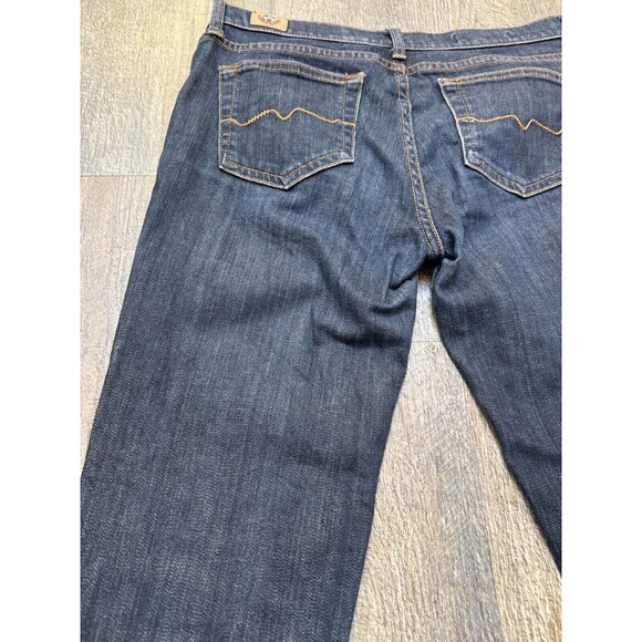 Red Engine Vintage Ruby Women's Raw Selvedge Denim Jeans Size 29 Dark Blue MiUSA - Picture 15 of 16